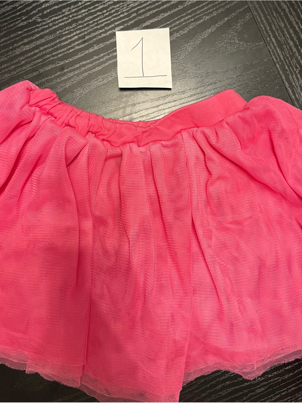 Little Sleepies Hot Pink Layered Tulle Skort